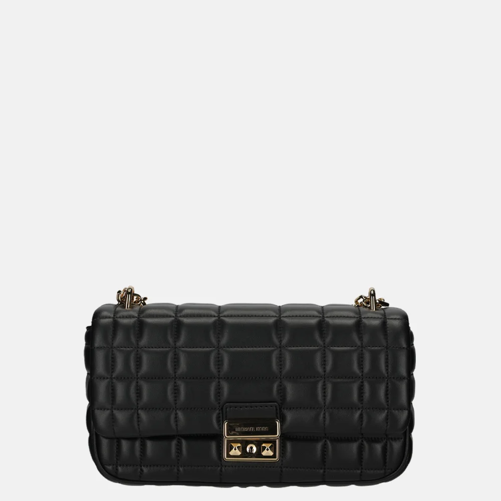 Michael Kors Tribeca schoudertas black bij Duifhuizen