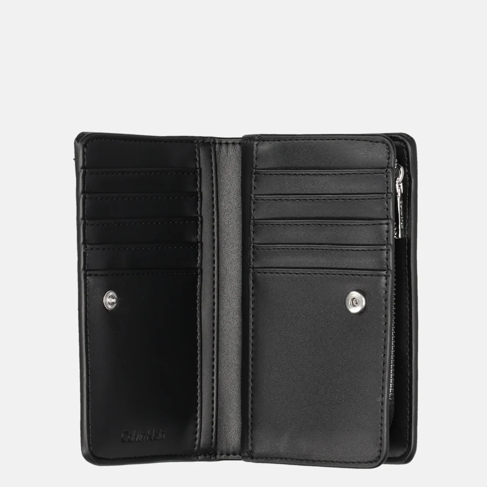 Calvin Klein Daily Medium Bifold portemonnee BEH black bij Duifhuizen