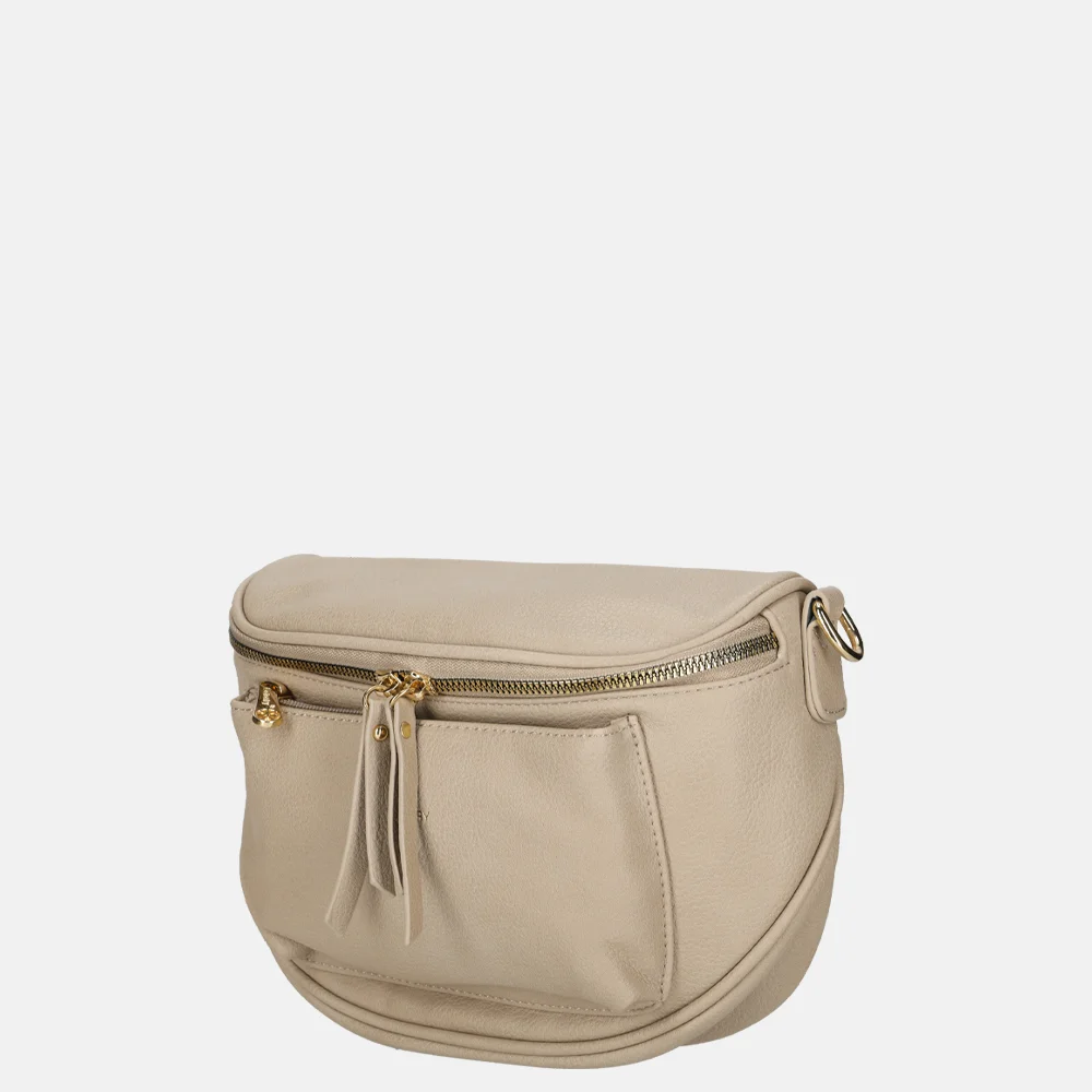 Firenze crossbody tas taupe bij Duifhuizen