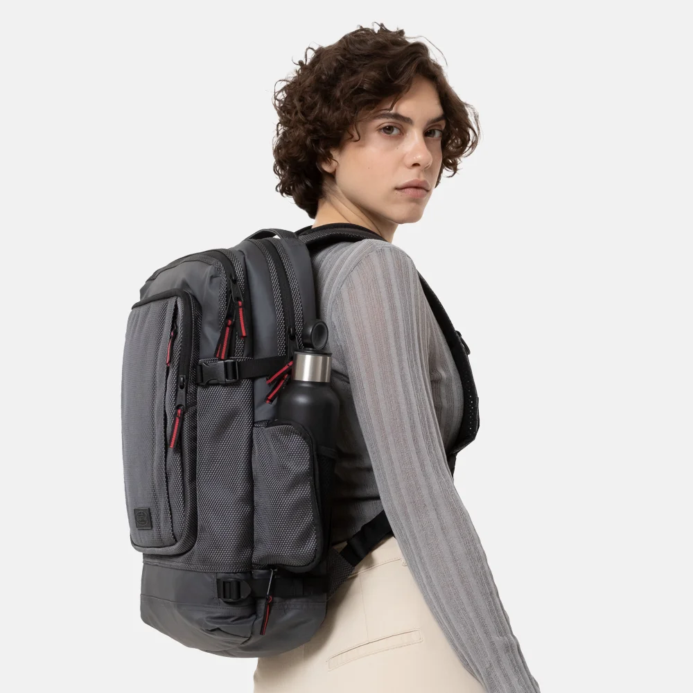 Eastpak CNNCT Tecum laptoprugzak 15 inch L accent grey bij Duifhuizen