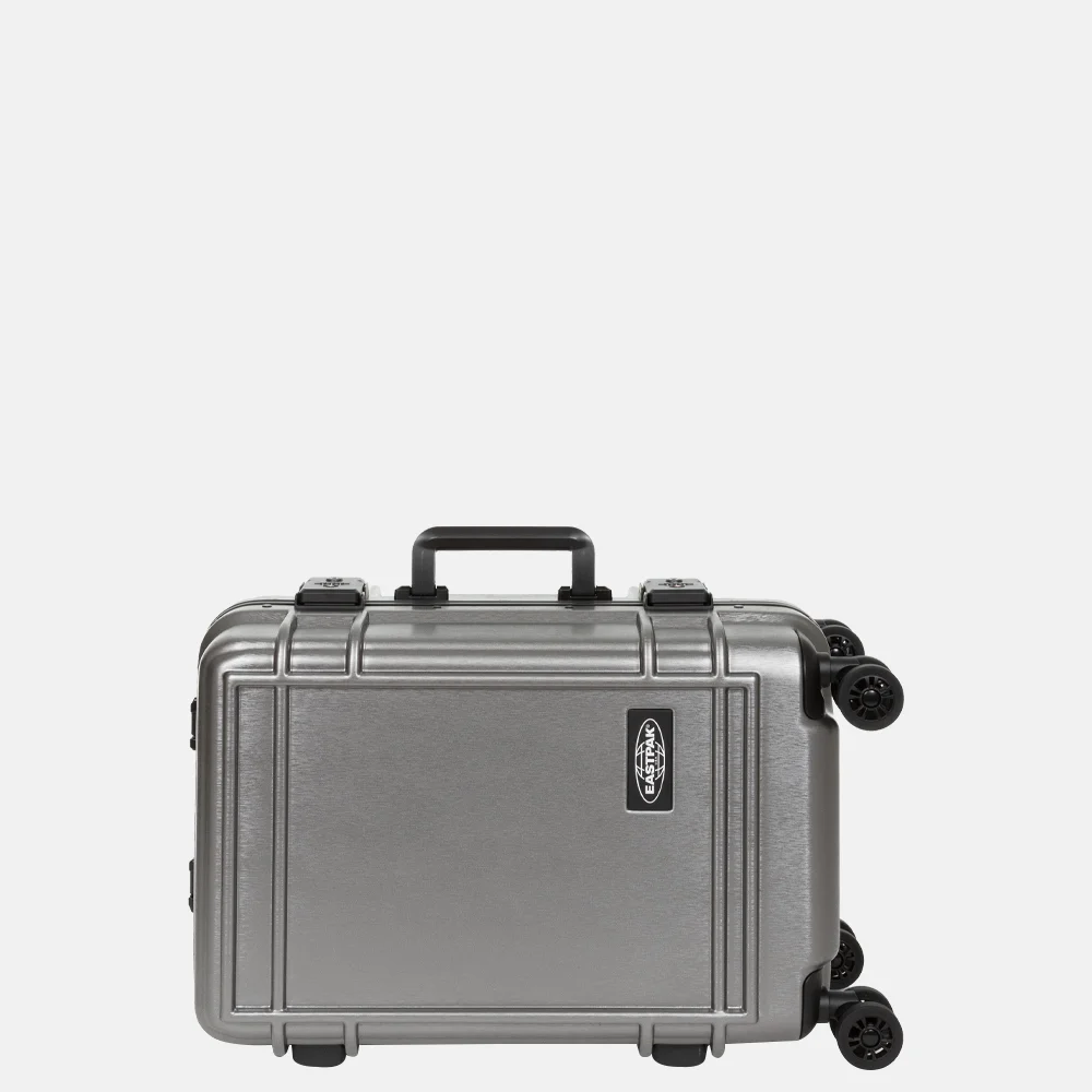 Eastpak Resist'R handbagage koffer 55 cm brushed metal bij Duifhuizen