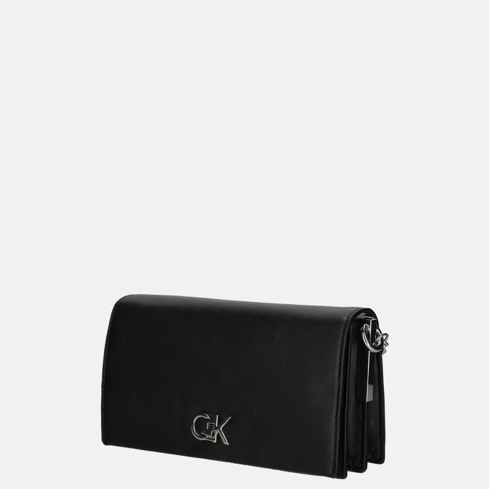 Calvin Klein Conv chain bag schoudertas mini black bij Duifhuizen