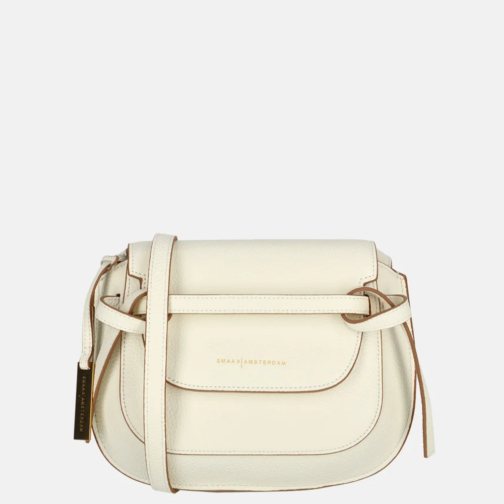 Smaak Amsterdam Clint crossbody tas cream bij Duifhuizen