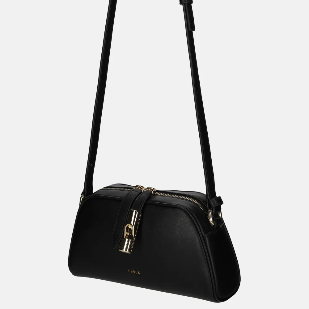 Furla Goccia crossbody tas S nero bij Duifhuizen