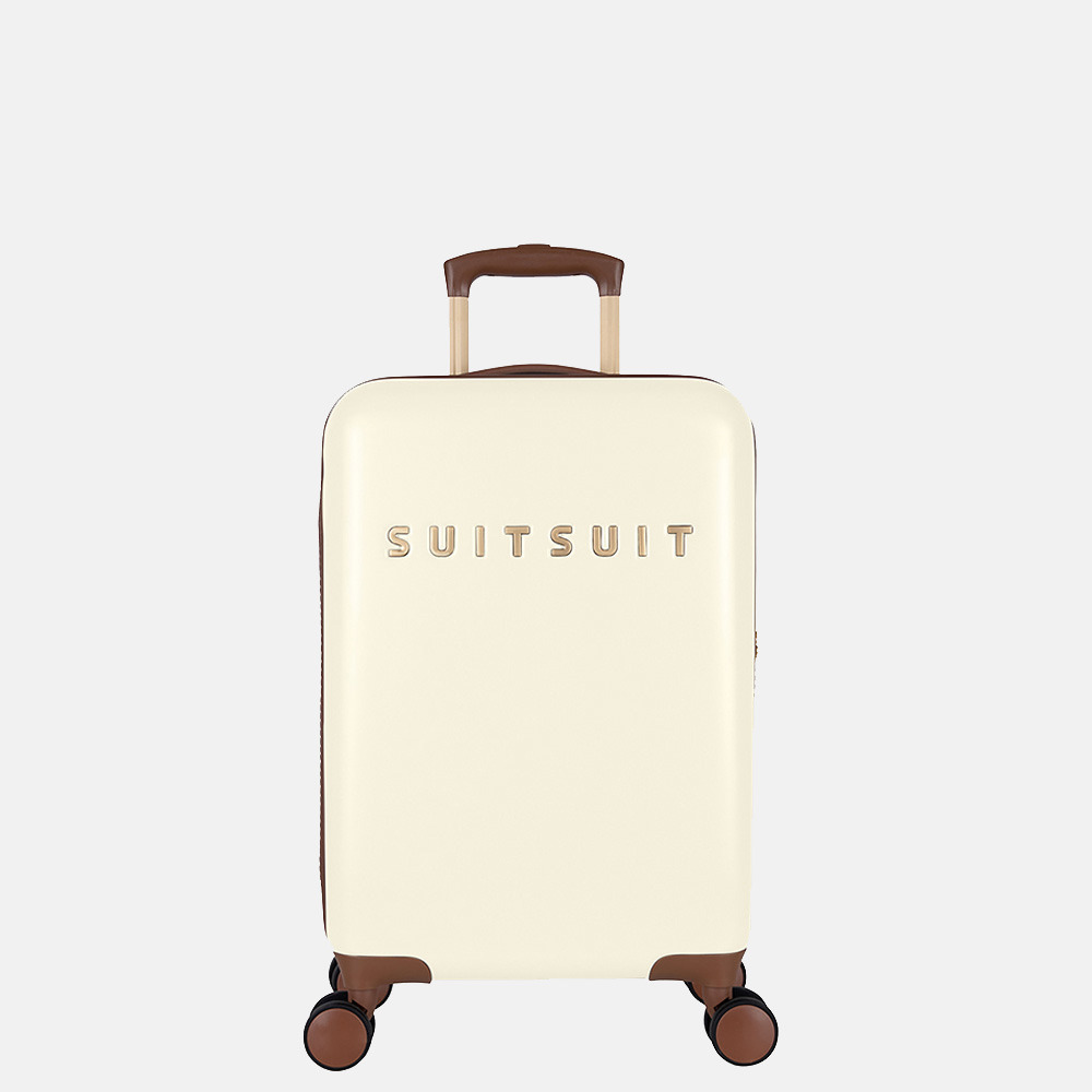 SUITSUIT Seventies koffer 55 cm antique white bij Duifhuizen