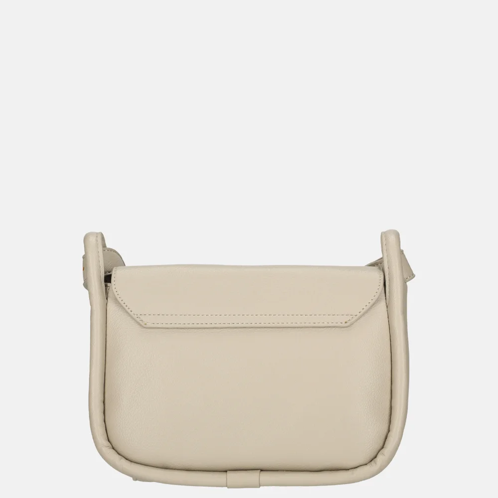 Daniele Donati crossbody tas beige bij Duifhuizen