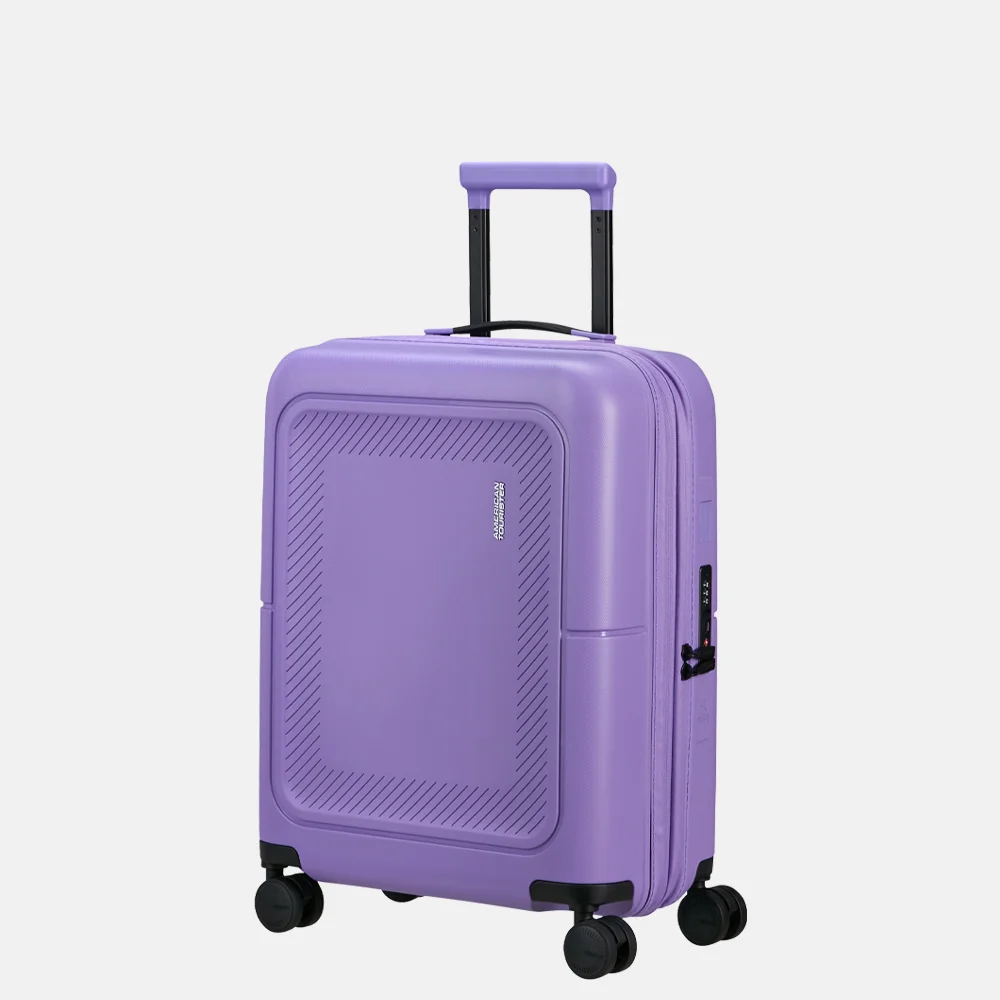 American Tourister Dashpop handbagage koffer 55 cm violet purple bij Duifhuizen