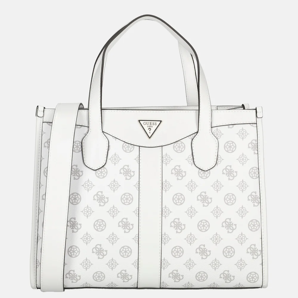 Guess Silvana handtas white logo