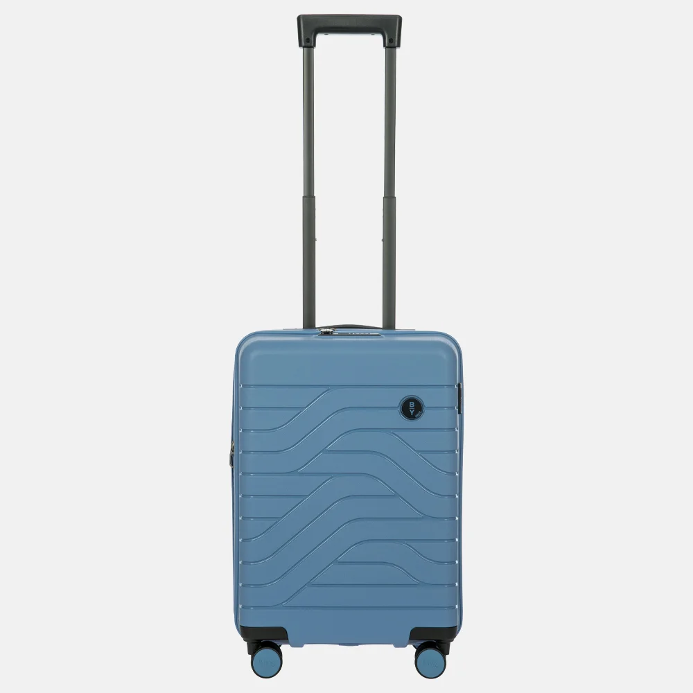 Bric's Ulisse Expandable handbagage koffer 55 cm grey blue bij Duifhuizen