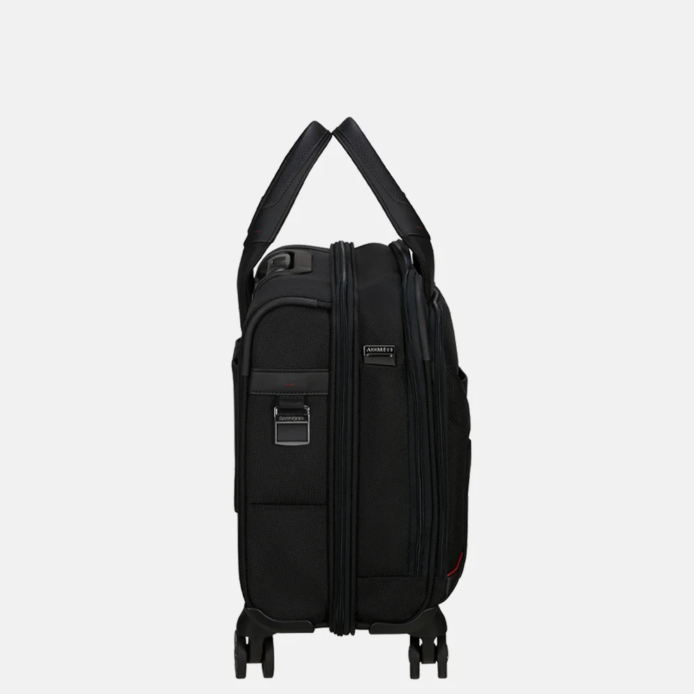 Samsonite Pro-DLX 6 business trolley 15 inch black bij Duifhuizen