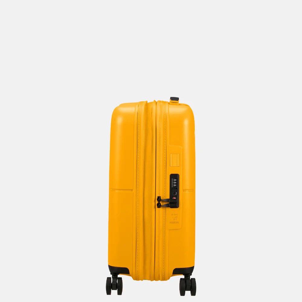 American Tourister Dashpop handbagage koffer 55 cm golden yellow bij Duifhuizen