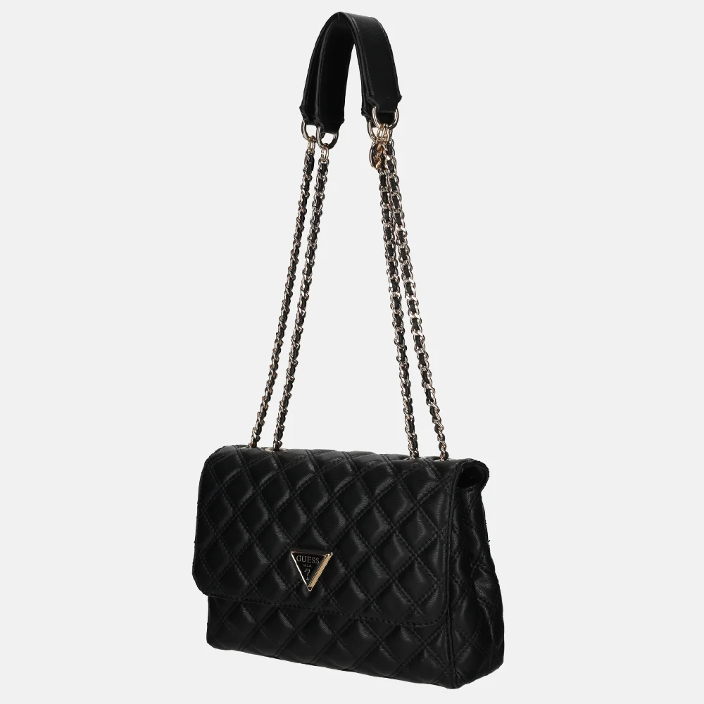 Guess Giully schoudertas black bij Duifhuizen