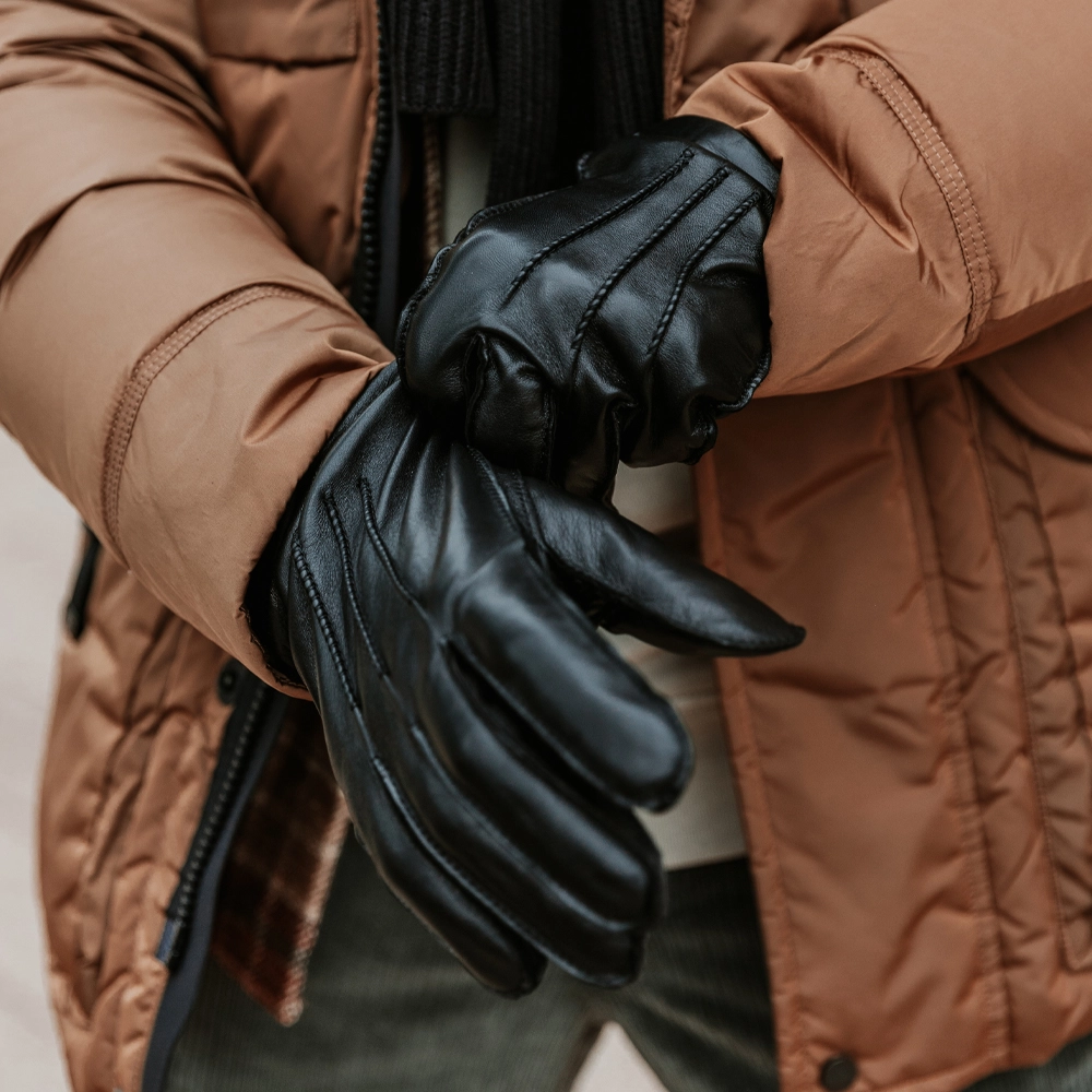 Otto Kessler Paul handschoenen black | Duifhuizen