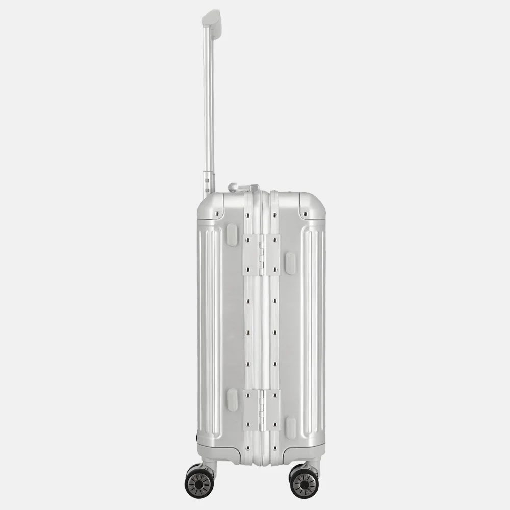 Travelite Next 2.0 handbagage koffer 55 cm silver bij Duifhuizen