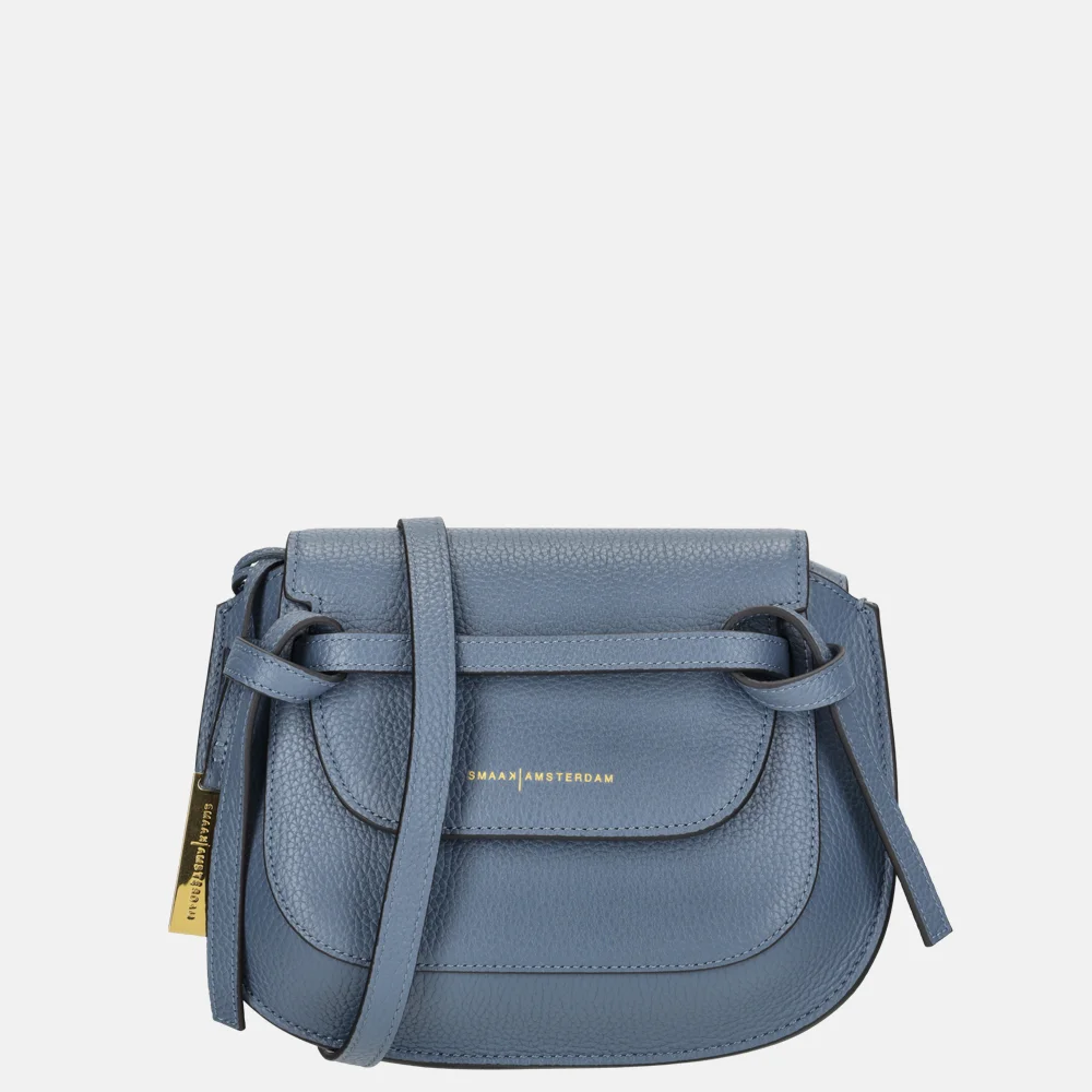 Smaak Amsterdam Clint crossbody tas denim bij Duifhuizen