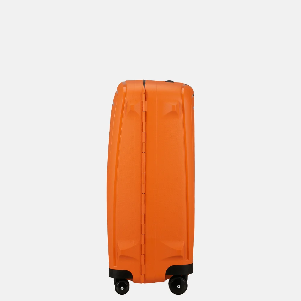 Samsonite S´Cure Spinner reiskoffer 69 cm apricot bij Duifhuizen