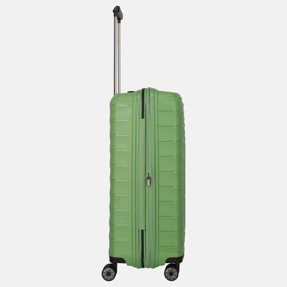 Travelite Mooby reiskoffer 66 cm green bij Duifhuizen