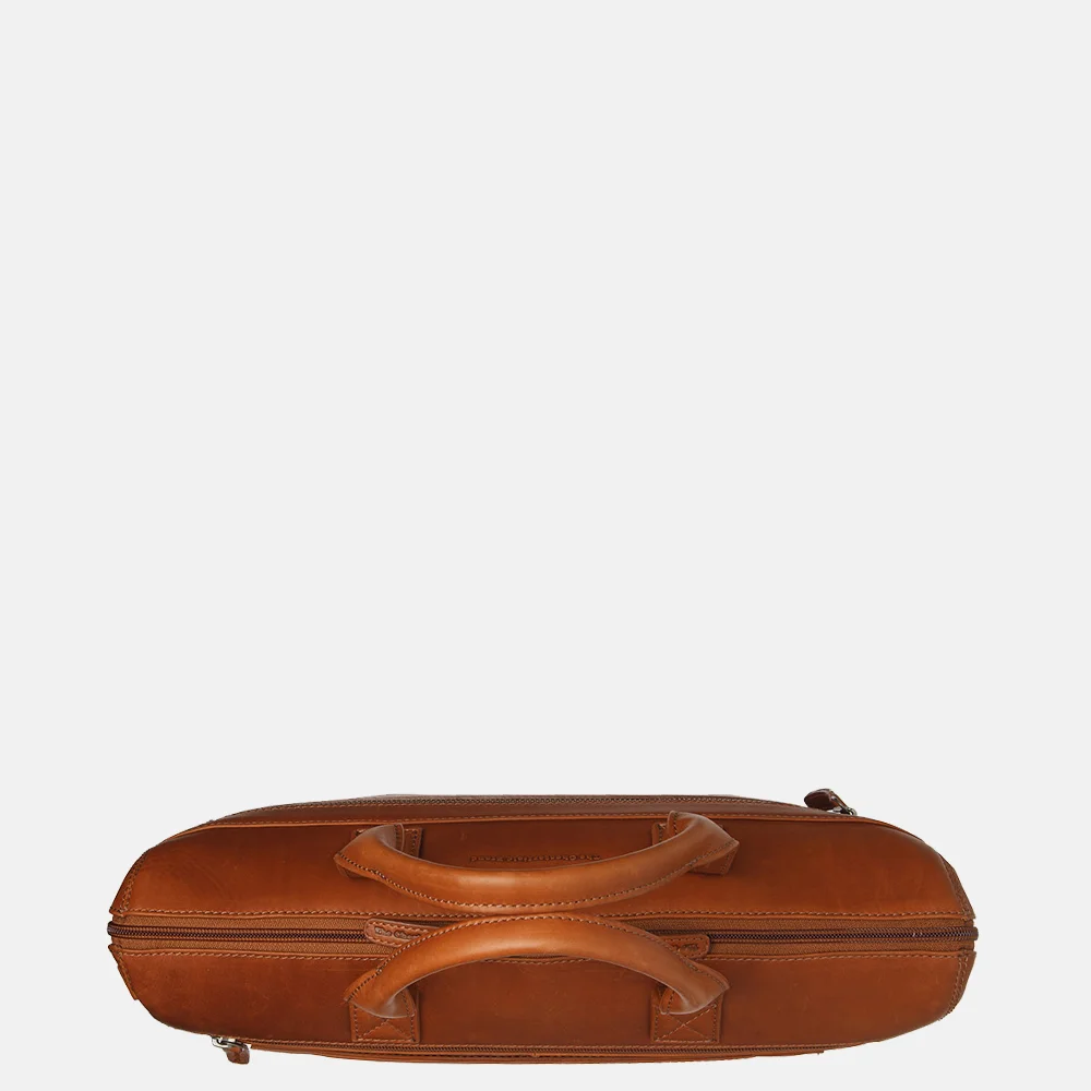 Chesterfield Levanto laptoptas 15 inch cognac  bij Duifhuizen