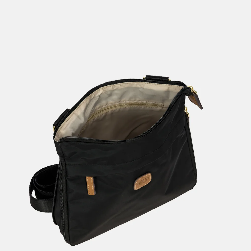 Bric's  X-Bag Urban schoudertas nero bij Duifhuizen