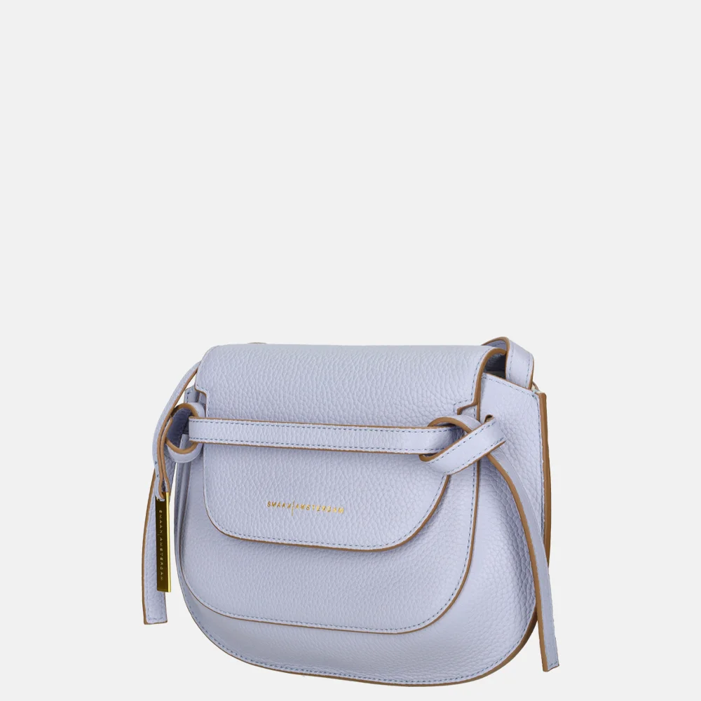 Smaak Amsterdam Clint crossbody tas lavender blue bij Duifhuizen