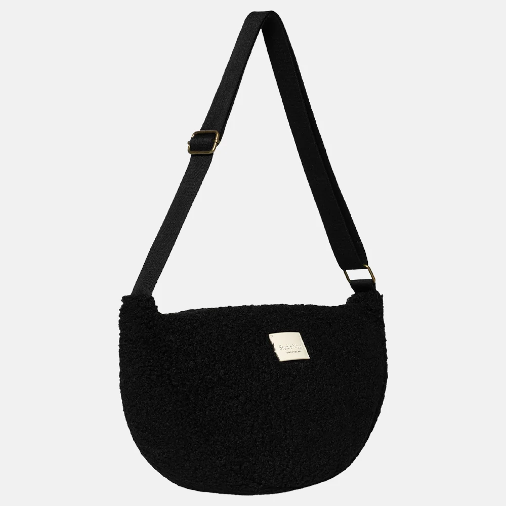 Studio Noos Teddy adult fanny pack crossbody tas black bij Duifhuizen