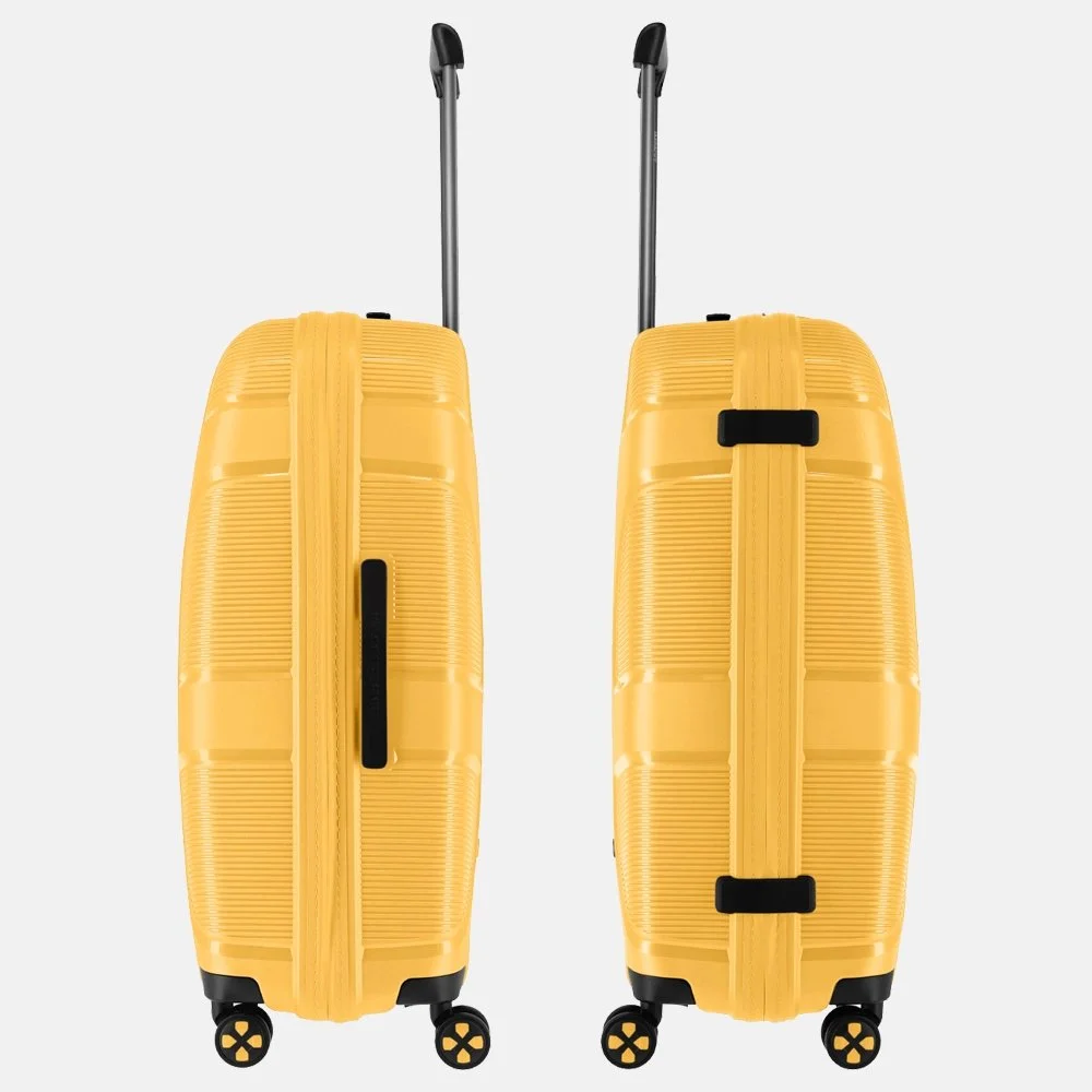 Impackt Spinner koffer 75 cm sunset yellow bij Duifhuizen