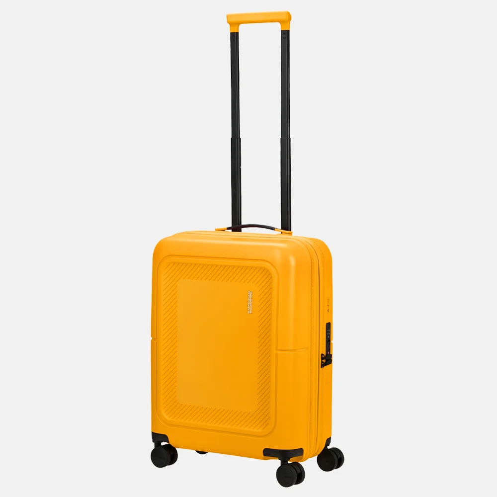 American Tourister Dashpop handbagage koffer 55 cm golden yellow bij Duifhuizen