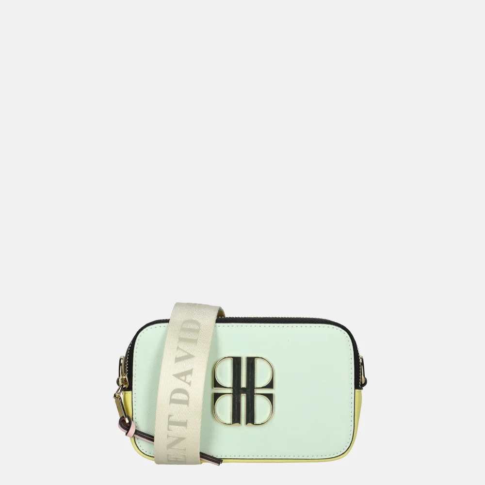 Laurent David crossbody tas multi pastel