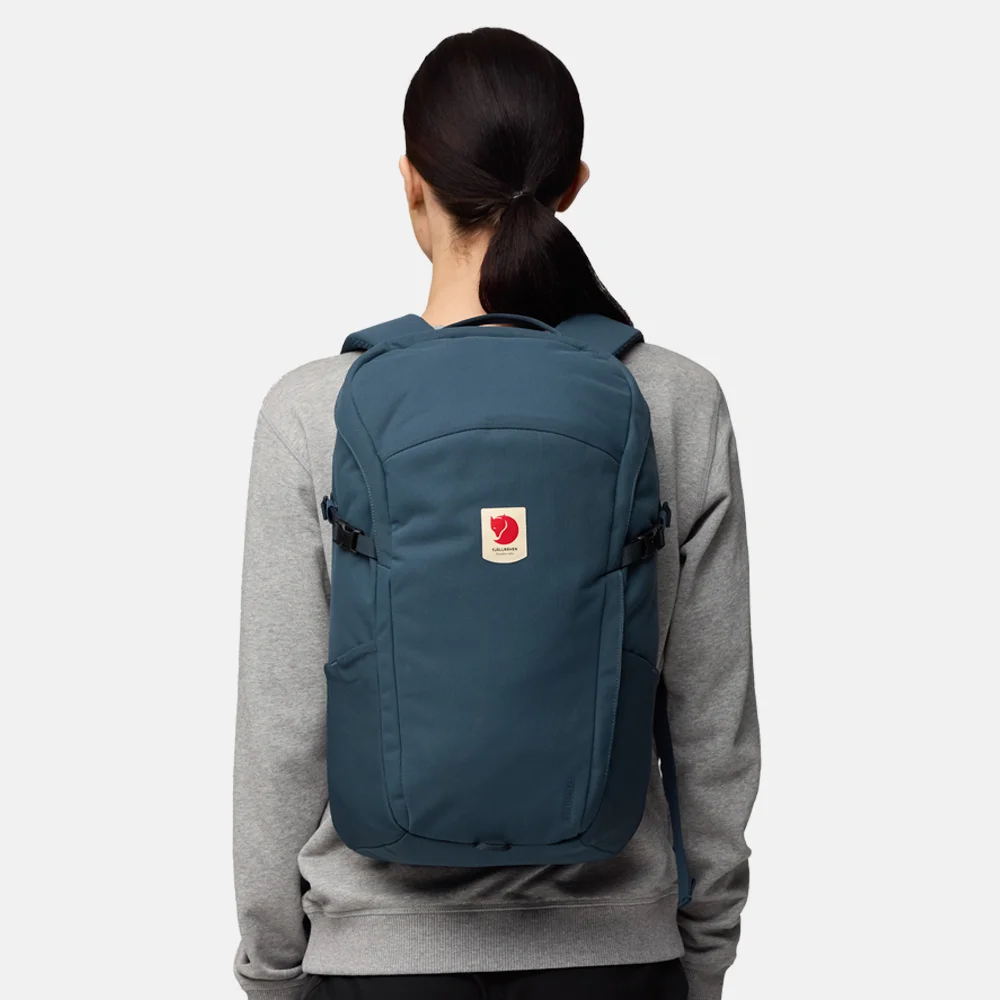 Fjallraven Ulvo rugzak 15 inch mountain blue bij Duifhuizen