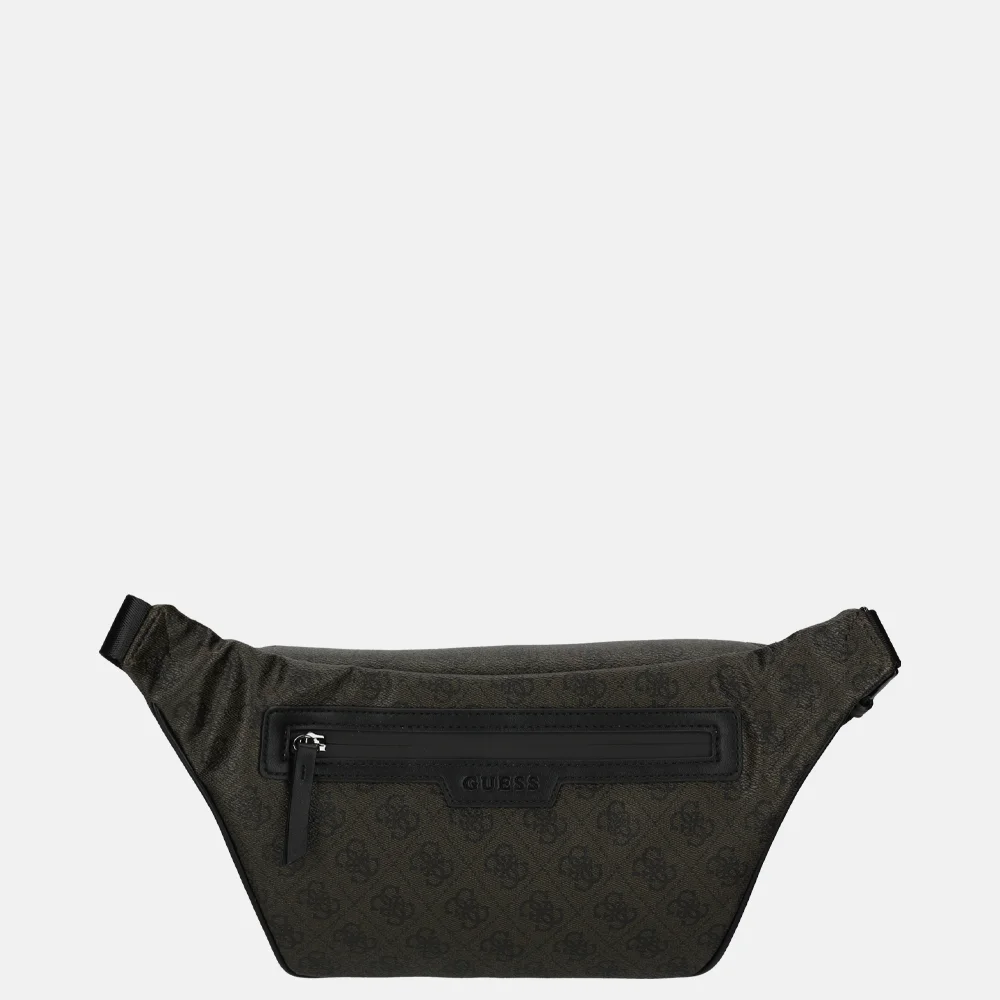 Guess Milano heuptas military green/black bij Duifhuizen