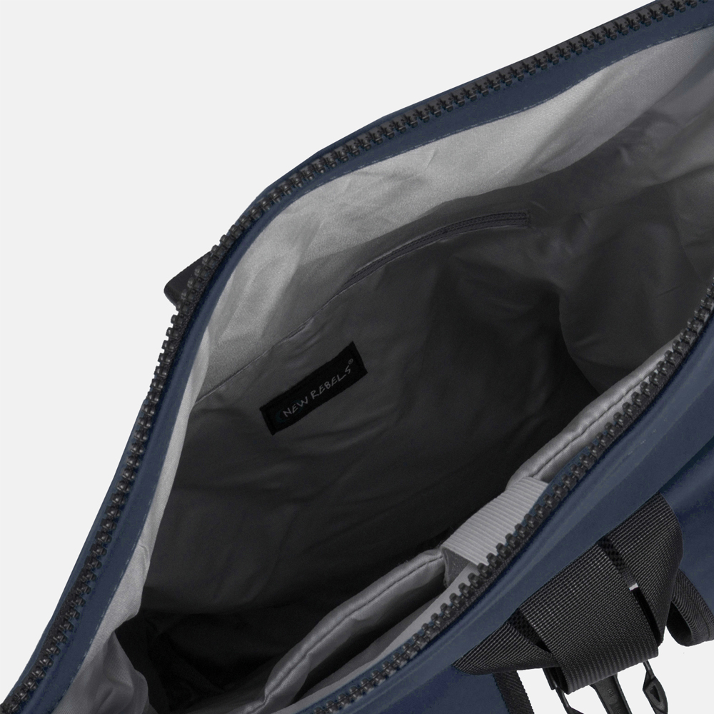 New Rebels Mart laptop rugzak 15 inch navy bij Duifhuizen