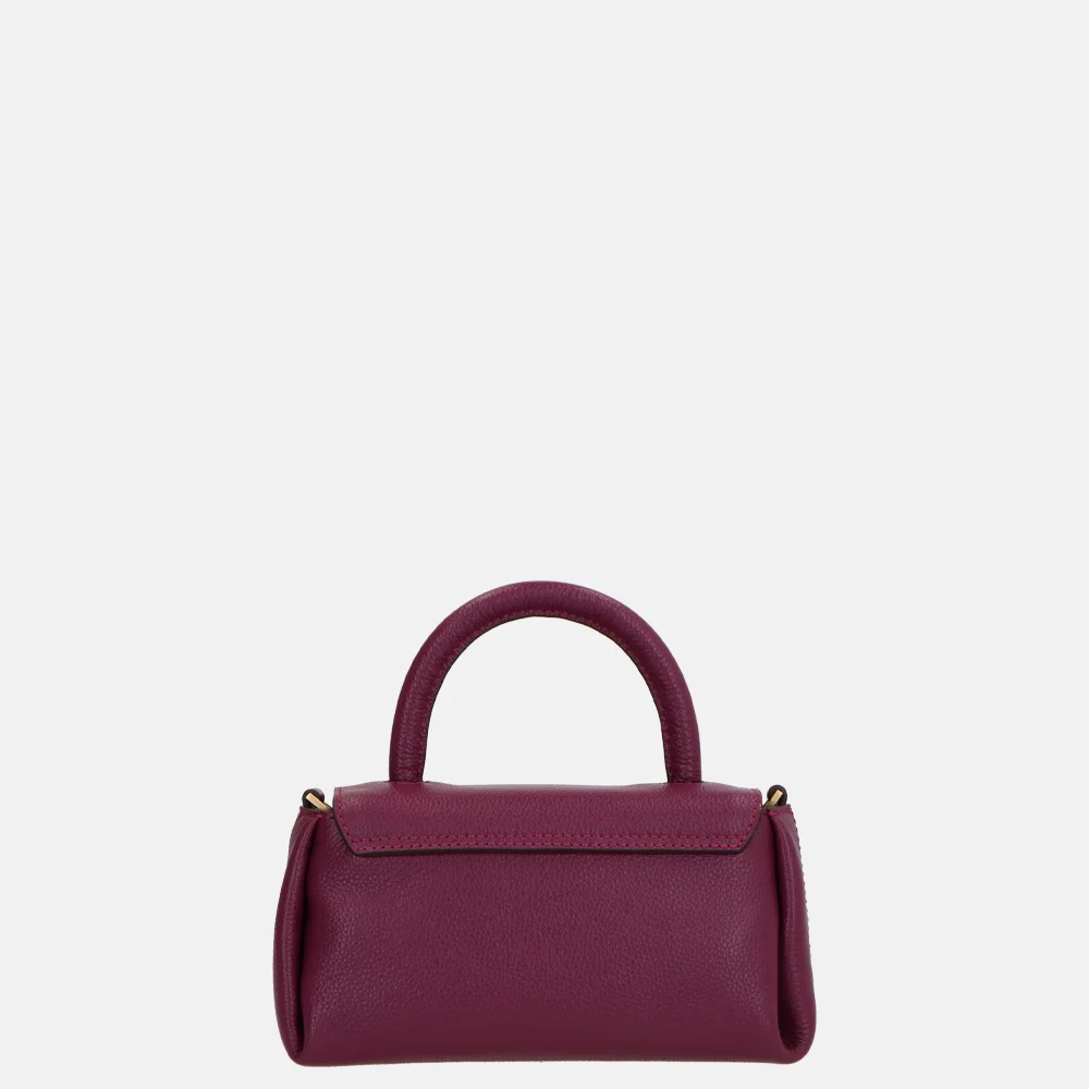 Loulou Essentiels Mae handtas plum bij Duifhuizen