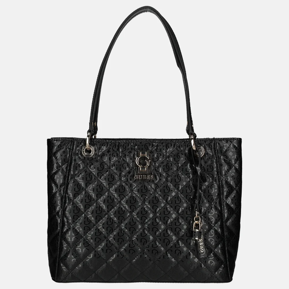 Guess Bessey noel tote shopper black