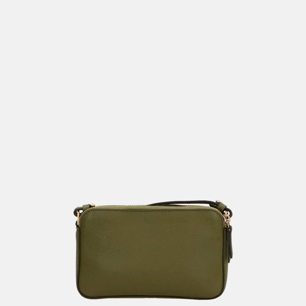 Loulou Essentiels Lisa crossbody tas avocado bij Duifhuizen